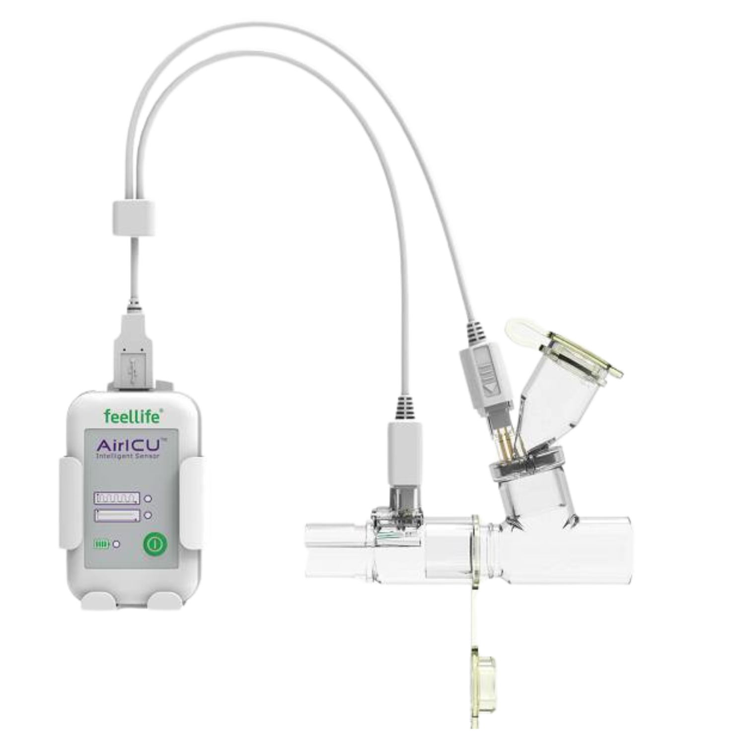Mesh Nebulizer AirICU with inhalation-synchronized nebulization